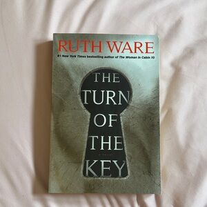 The Turn of the Key by Ruth Ware - Gray & Black Hardcover/ Paperback Cover